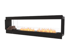 FLEX 104DB BX1 - Bioethanol Double-sided steel Fireplace insert _ EcoSmart Fire